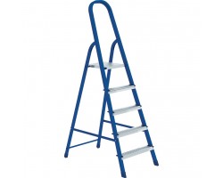 Стремянка, 5 ступеней, стальная, Россия, Сибртех