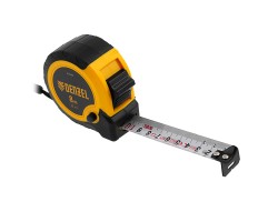 Рулетка 8м х 25мм, двухкомп. корпус, кнопка-пауза Denzel-foto4