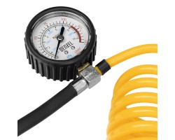 Компрессор автомобильный AC-75, 12 В, 10 атм., 75 л/мин, LED Denzel-foto24