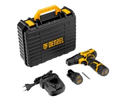 Дрель-шуруповерт аккумуляторная CDQ-12, Li-Ion, 12 В Denzel-foto15