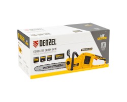 Цепная пила аккумуляторная бесщет. RCS400-36-0, Li-ion, 36 В, шина 400 мм Denzel-foto20