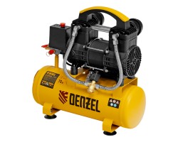 Компрессор безмасл. малошумный DLP-950/10, 950Вт,10 л, 2850 об/мин, 170 л/мин Denzel-foto4