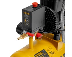 Компрессор безмасл. малошумный DLP-950/10, 950Вт,10 л, 2850 об/мин, 170 л/мин Denzel-foto11