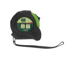 Рулетка Графит,обрезиненный корпус,амортизатор,5 м х 19 мм Сибртех-foto4