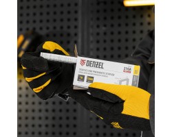 Скобы 21GA для пнев. степл., 10мм, шир. - 0,95мм, тол. - 0,6мм, шир. скобы - 12,8мм, 5000шт Denzel-foto4