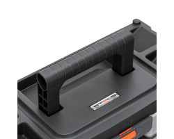 Органайзер для хранения с выдвижными лотками 310х150х260мм, 4 секции, пластик Stels-foto10