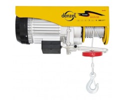 Тельфер электрический, 0.5/1 т, 1600 Вт, высота 6/12 м Denzel