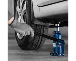 Домкрат гидравлический бутылочный, 3 т, h подъема 188-363 мм Stels-foto12