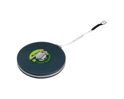 Рулетка геодезическая 50 м х 13 мм, закрытый корпус, фибергласовая лента Сибртех-foto3