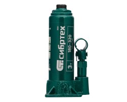 Домкрат гидравлический бутылочный, 3 т, 180-320 мм Сибртех-foto3