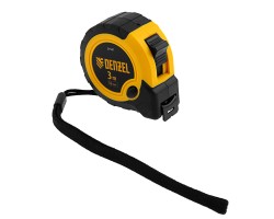 Рулетка 3м х 16мм, двухкомп. корпус, кнопка-пауза Denzel-foto5