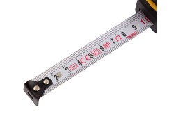 Рулетка 3м х 16мм, двухкомп. корпус, кнопка-пауза Denzel-foto7