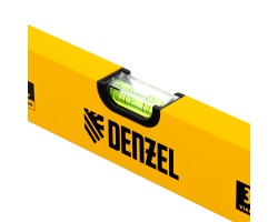 Уровень алюминиевый, 1500 мм, фрезерованный, 3 глазка Denzel-foto3