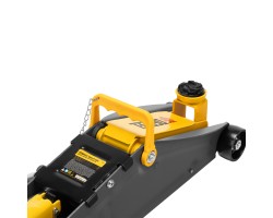 Домкрат гидравлический подкатной с фиксатором, 2,8 т, 135-385 мм Denzel-foto12