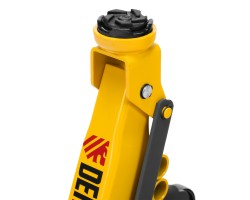 Домкрат гидравлический подкатной с фиксатором, 2,8 т, 135-385 мм Denzel-foto11