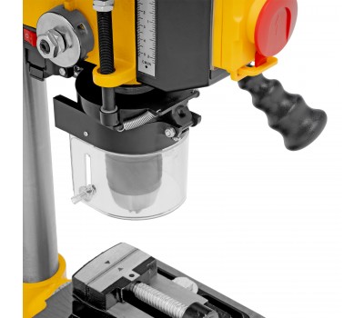 Станок сверлильный DDM-350L, 350 Вт, 13 мм, 5 ск., лазер, настольный Denzel Станок сверлильный DDM-350L, 350 Вт, 13 мм, 5 ск., лазер, настольный Denzel