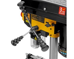 Станок сверлильный DDM-350L, 350 Вт, 13 мм, 5 ск., лазер, настольный Denzel-foto16