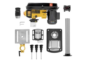 Станок сверлильный DDM-350L, 350 Вт, 13 мм, 5 ск., лазер, настольный Denzel-foto2