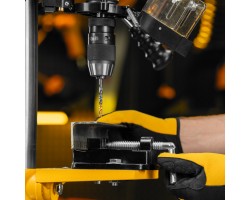 Станок сверлильный DDM-350L, 350 Вт, 13 мм, 5 ск., лазер, настольный Denzel-foto43