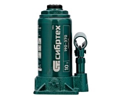 Домкрат гидравлический бутылочный, 10 т, 190-370 мм Сибртех-foto3