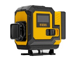 Лазерный уровень мультипризменный DLV-360-3C, 30 м, зеленый луч, Li-Ion 2,4 Aч, кейс// Denzel-foto20