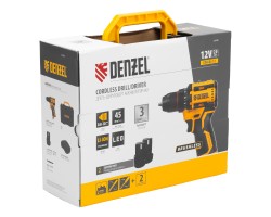 Дрель-шуруповерт аккумуляторная бесщет. CDH-BL-12, Li-Ion, 12 В Denzel-foto26