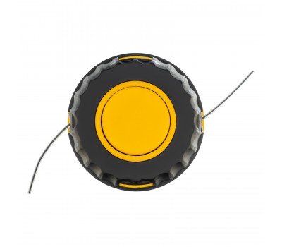 Катушка универсальная триммерная, гайка М10 х 1.25, гайка М8, винт М8-М10, левая резьба, шаг 1.25 мм Denzel