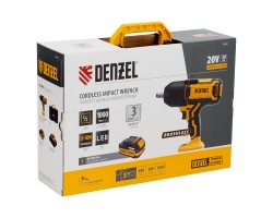 Гайковерт ударный аккумуляторный бесщет. CIWH-BL-20-1000, Li-Ion, 20 В// Denzel-foto21