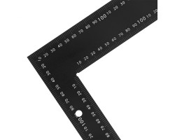 Угольник, 400 х 600 мм, алюминиевый, лазерная гравировка Denzel-foto4