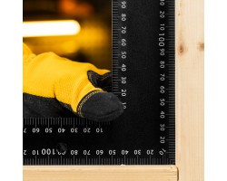 Угольник, 400 х 600 мм, алюминиевый, лазерная гравировка Denzel-foto9