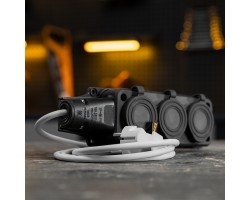 Шнур сетевой Energy Series, ПВС, 1,5 м, 3 x 1 мм, с неразборной вилкой, белый, Denzel-foto11