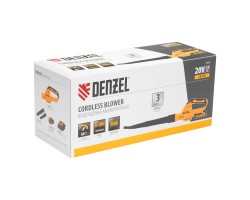 Воздуходувка аккумуляторная, AB-500, 60 м/с, 500 м3/ч, Li-Ion, 20 В Denzel-foto5