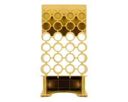 Упор противооткатный для грузового транспорта, ЖЕЛТЫЙ, 35 т, 438х200х205 мм Stels-foto4