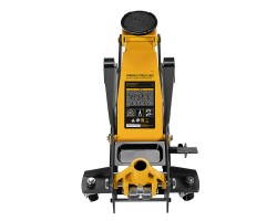 Домкрат гидравлический подкатной 3 т, с фиксатором, быстрый подъем, 135-480 мм, профессиональный Denzel-foto8