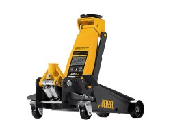 Домкрат гидравлический подкатной 3 т, с фиксатором, быстрый подъем, 135-480 мм, профессиональный Denzel-foto6