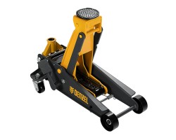 Домкрат гидравлический подкатной 3 т, с фиксатором, быстрый подъем, 135-480 мм, профессиональный Denzel-foto5