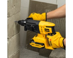 Перфоратор аккумуляторный бесщет. RHH-BL-20-28, 3 Дж, Li-Ion, 20 В// Denzel-foto37