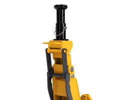 Домкрат гидравлический подкатной, 2/3 т, 98-770 мм, быстрый подъем, низ. подхват, проф, SUV Denzel-foto14