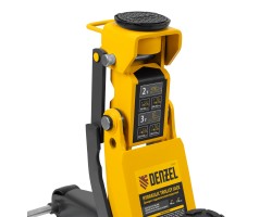 Домкрат гидравлический подкатной, 2/3 т, 98-770 мм, быстрый подъем, низ. подхват, проф, SUV Denzel-foto11