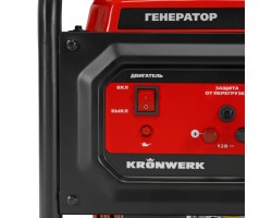 Генератор бензиновый LK-2800R, 2,8 кВт, 230В, ручной стартер Kronwerk-foto12