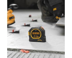 Лазерный дальномер с рулеткой LT-40, 5м x 19 мм, дальномер 40м, автомат. фиксация Denzel-foto13
