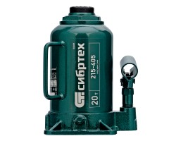 Домкрат гидравлический бутылочный, 20 т, 215-405 мм Сибртех-foto3