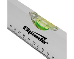 Уровень алюминиевый, 600 мм, 3 глазка, линейка Sparta-foto4