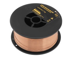 Омедненная проволока ER70S-6, диам. 0,8 мм, 1 кг, диам. катушки D100 Denzel-foto2