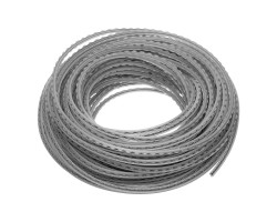 Леска для триммера двухкомпонентная зубчатый квадрат, 2,4мм х 15м, блистер EXTRA CORD, Denzel-foto2