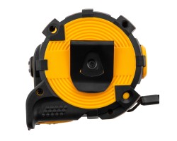 Рулетка 8м х 32мм, автоматич. фиксац., нейлон. покрытие, магнит. зацеп, двухстор. разметка Denzel-foto4