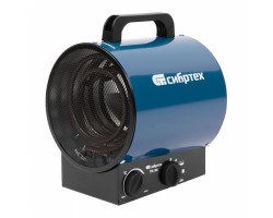 Тепловая пушка ТВ-3М (тепловентилятор), 230 В, 3 режима: вентилятор/1500 Вт /3000 Вт Сибртех 