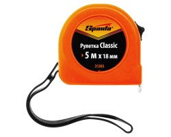 Рулетка Classic,5 м х 18 мм,пластиковый корпус Sparta-foto4