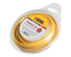 Леска для триммера квадратная, 1.6 мм х 15 м Denzel