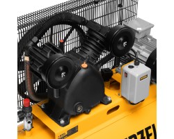 Компрессор воздушный рем. привод BCV 4000-T/200, 4,0 кВт, 200 литров, 690 л/мин Denzel-foto11